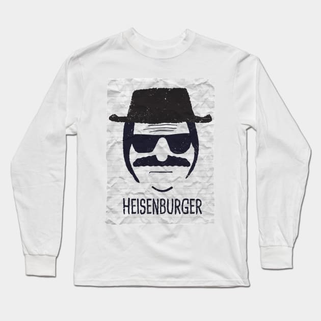 Heisenburger Long Sleeve T-Shirt by toastmonsters